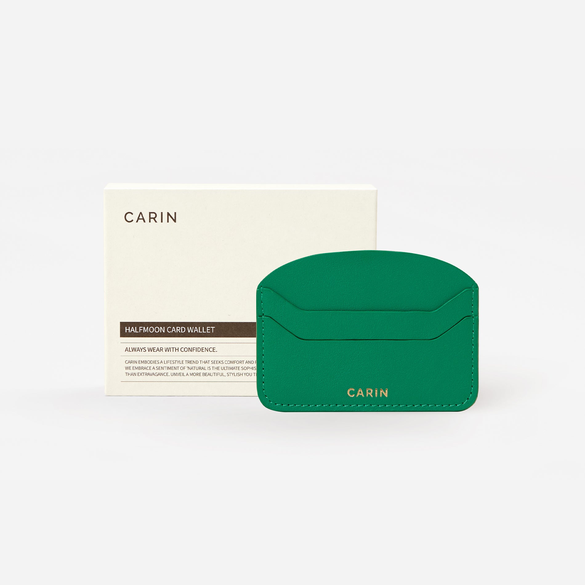 DEMI-LUNE CARD HOLDER