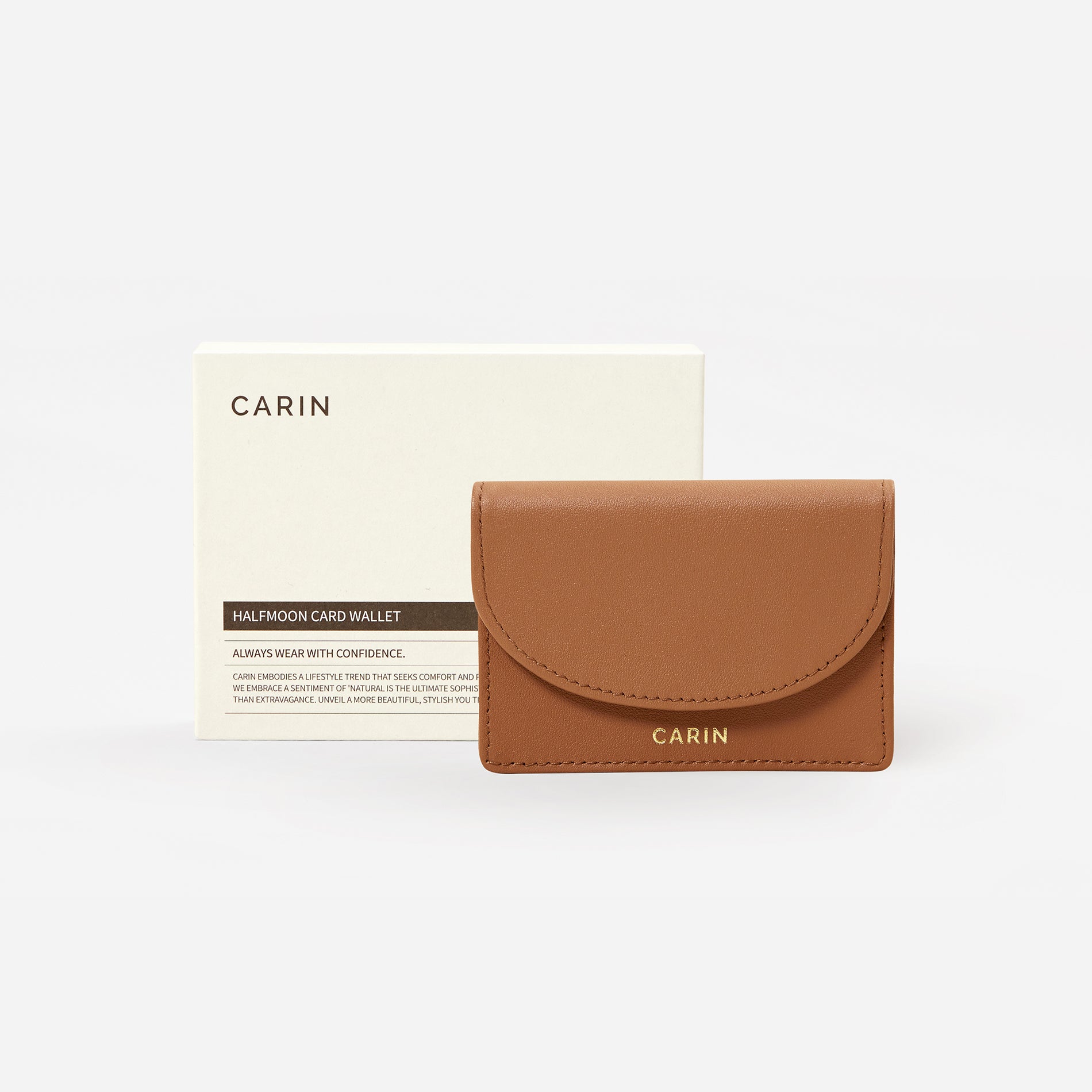 DEMI-LUNE CARD WALLET