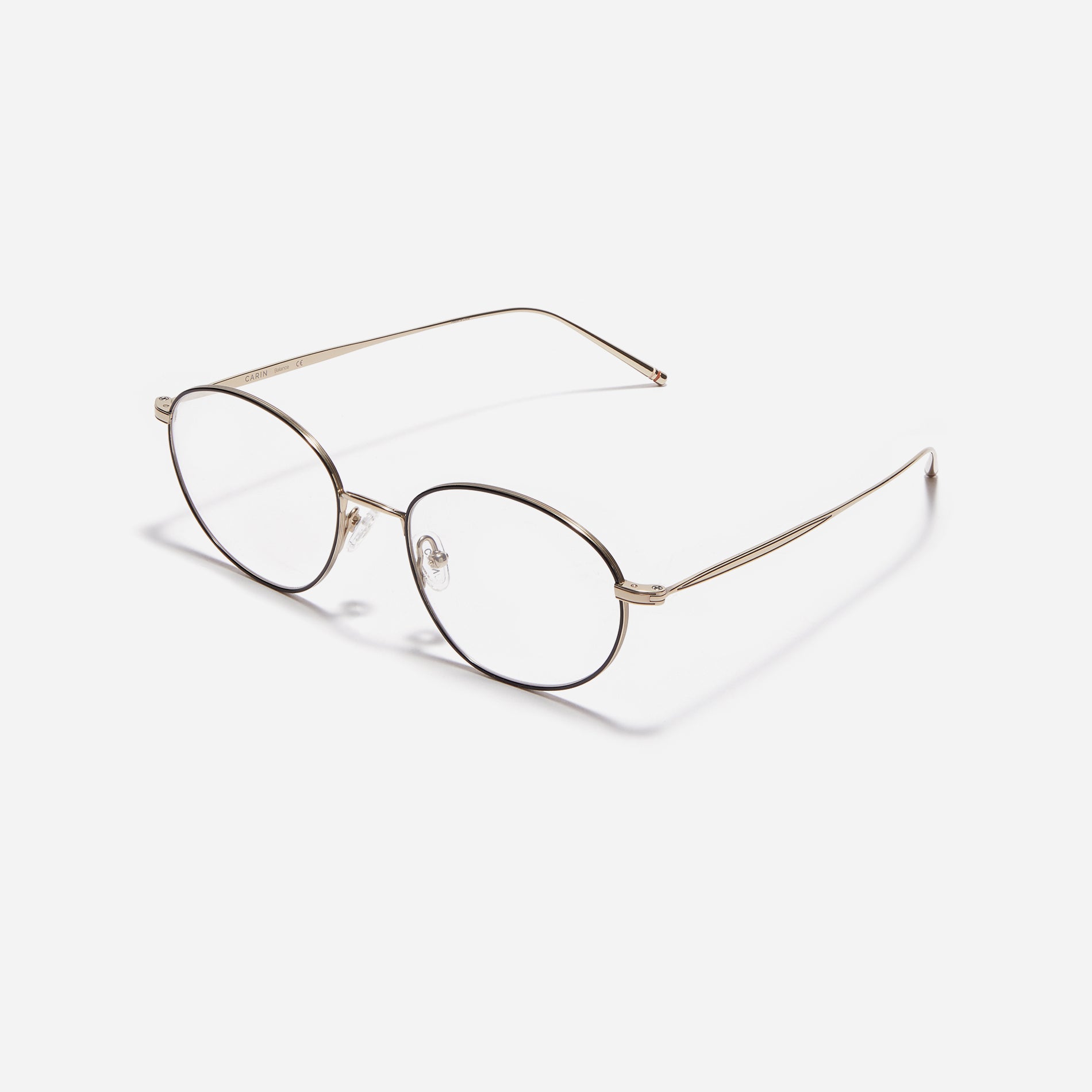 Stylish oval-shaped eyeglasses with slender rims. Crafted entirely from titanium, they guarantee a lighter and more comfortable fit. With a variety of colors available, Edell offers a fashionable style for both men and women.
