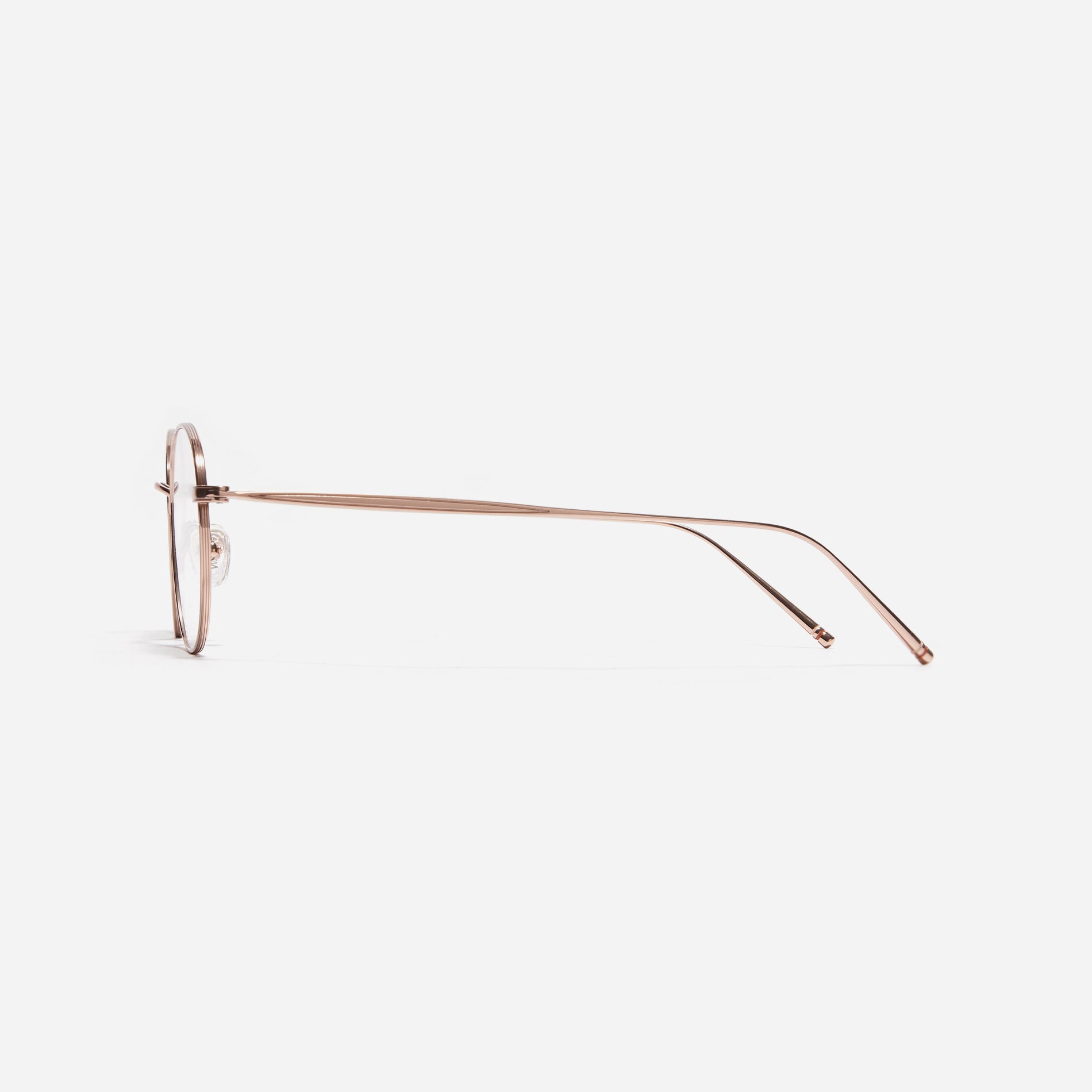 Stylish oval-shaped eyeglasses with slender rims. Crafted entirely from titanium, they guarantee a lighter and more comfortable fit. With a variety of colors available, Edell offers a fashionable style for both men and women.