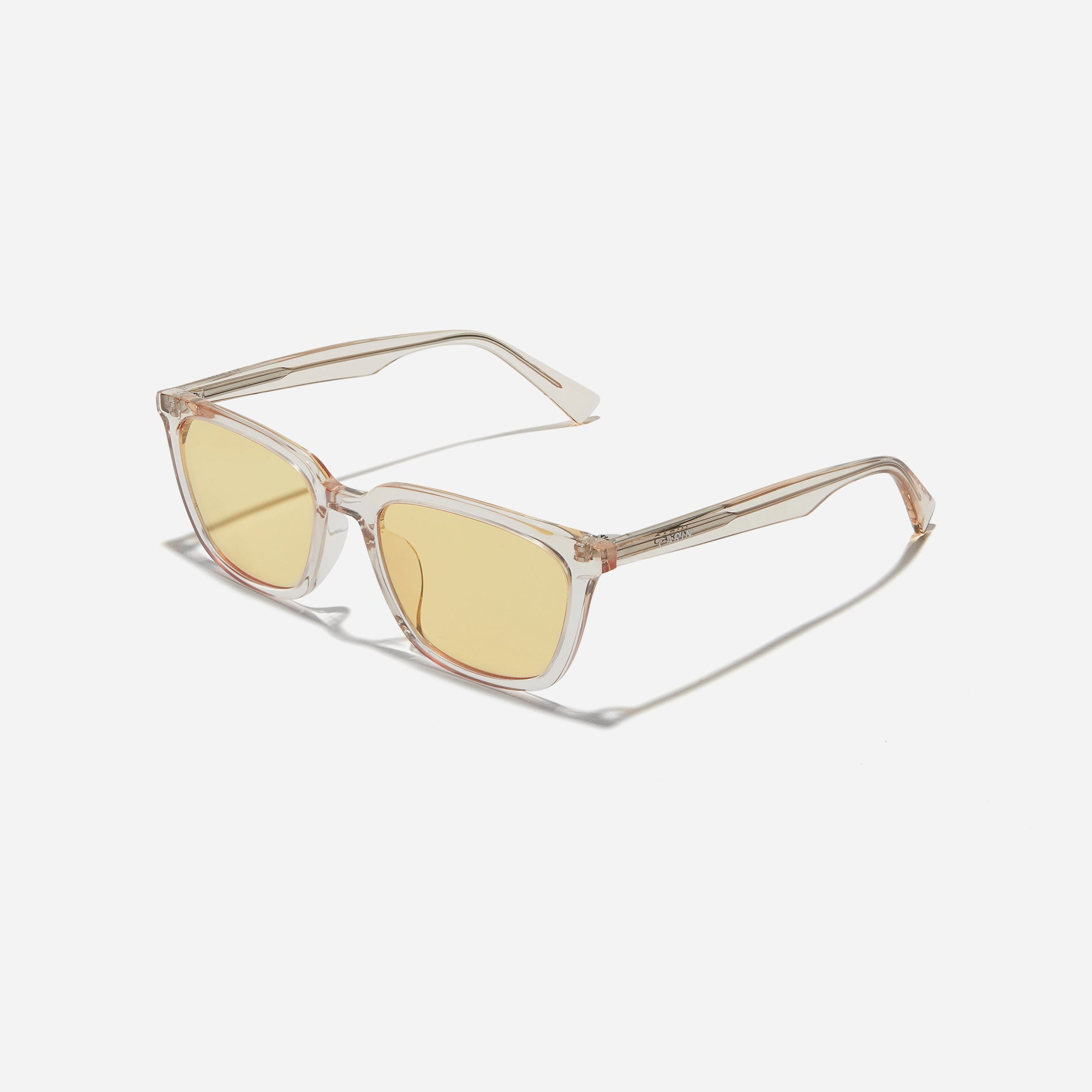 Square-shaped petite frame sunglasses with retro-inspired design that exudes chic and contemporary vibe. 