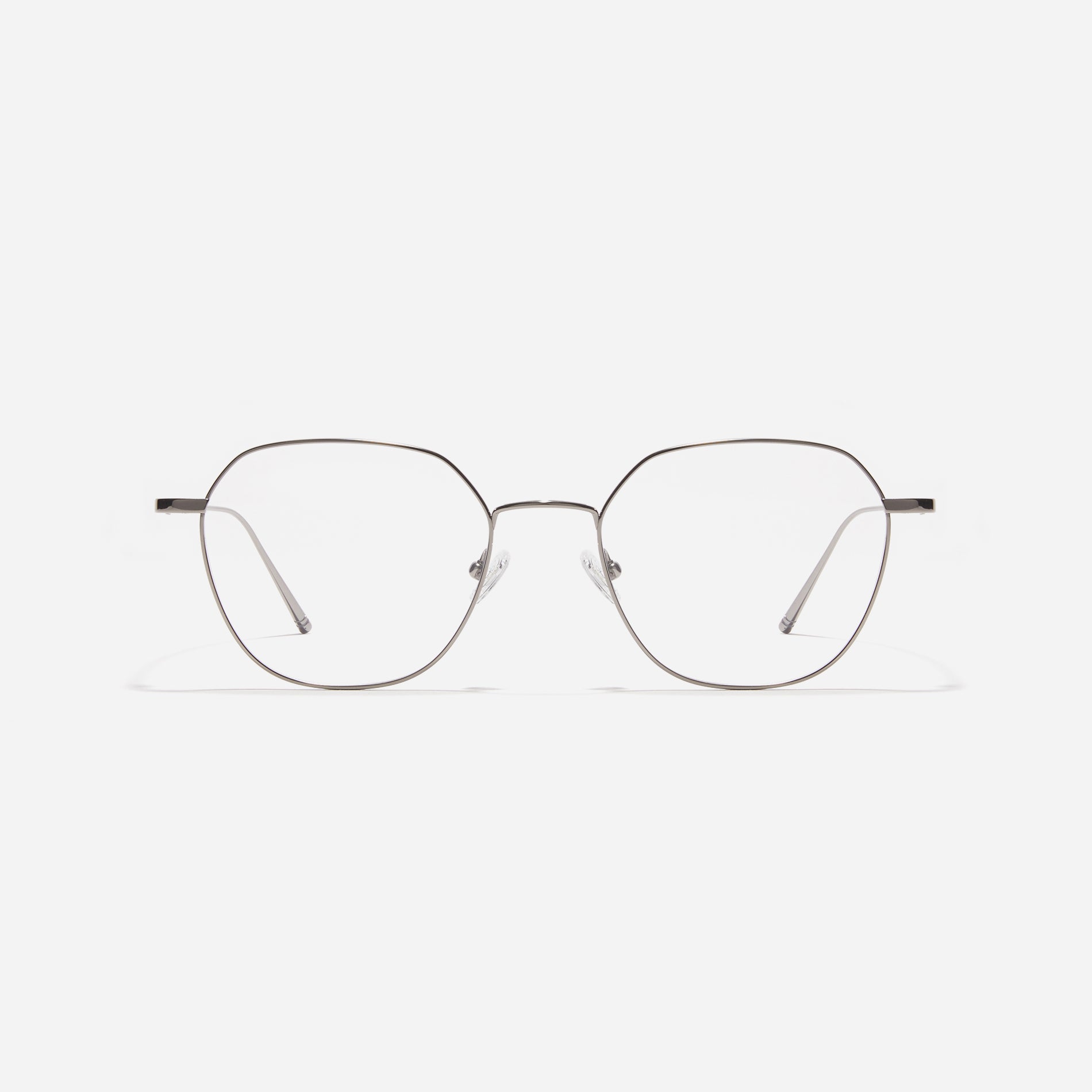 Norman glasses feature a polygonal shape with oversized rims. Crafted entirely from titanium, they are lightweight and comfortable to wear. Available in four different colors, these glasses offer fashionable styles suitable for both men and women.