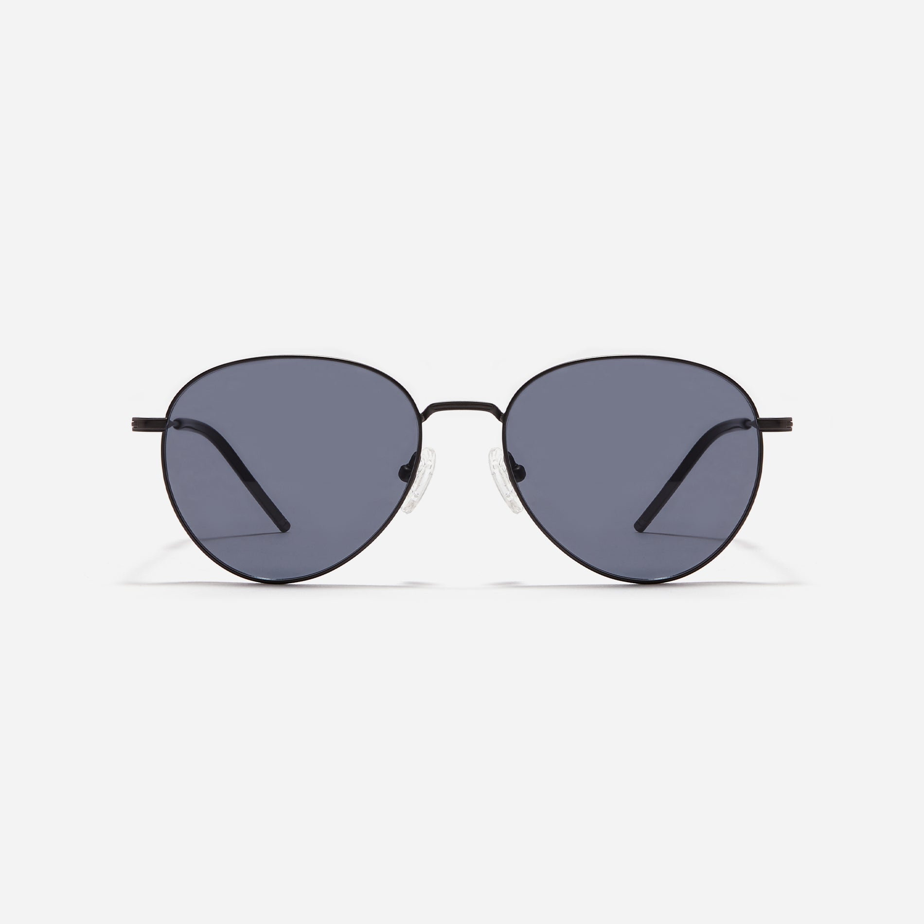 Retro aesthetic Boeing-style sunglasses crafted entirely from titanium.