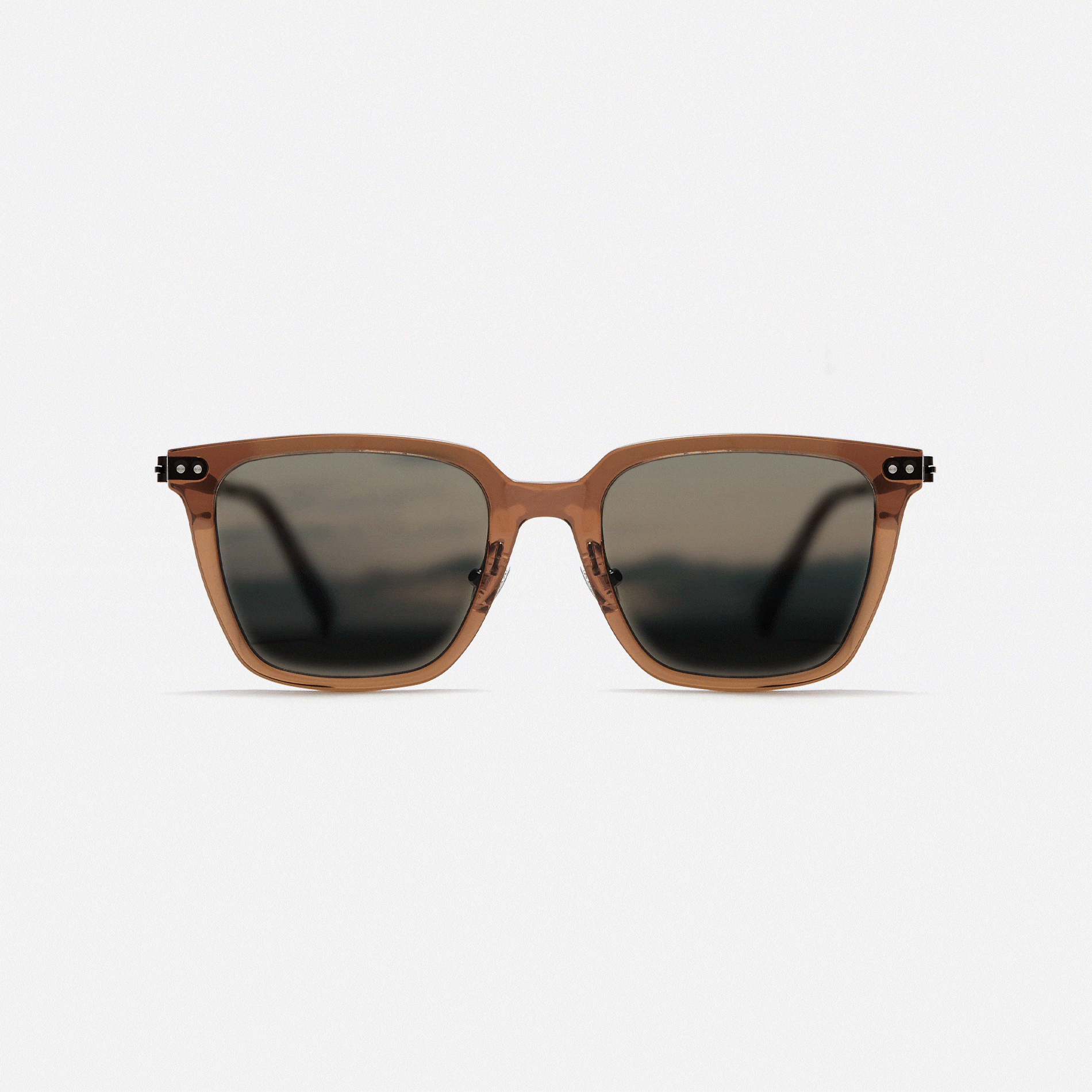 CARIN ブラックサングラス 偏光サングラス