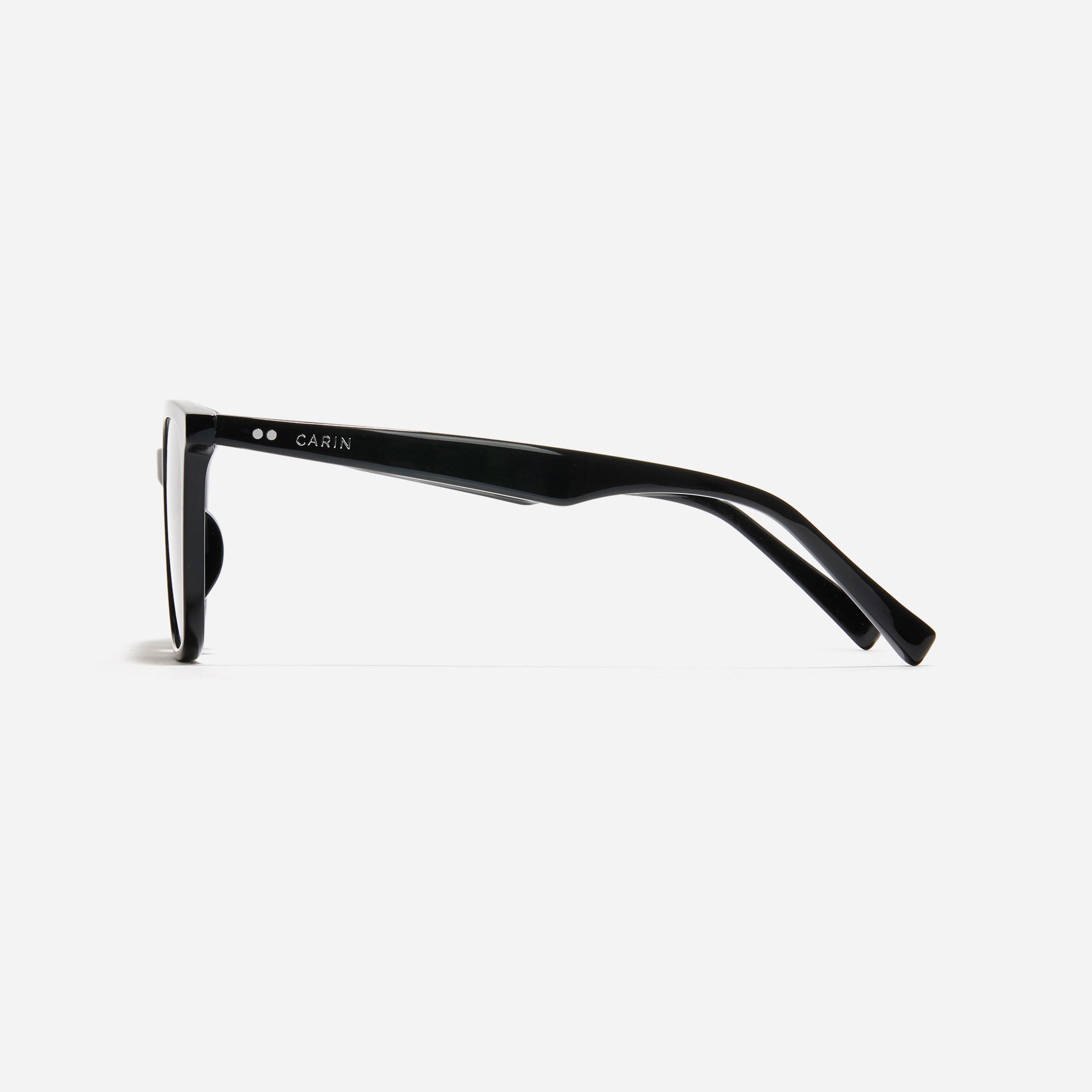 Square-shaped sunglasses with a sleek, straight-edged top front, providing a versatile and neutral style.